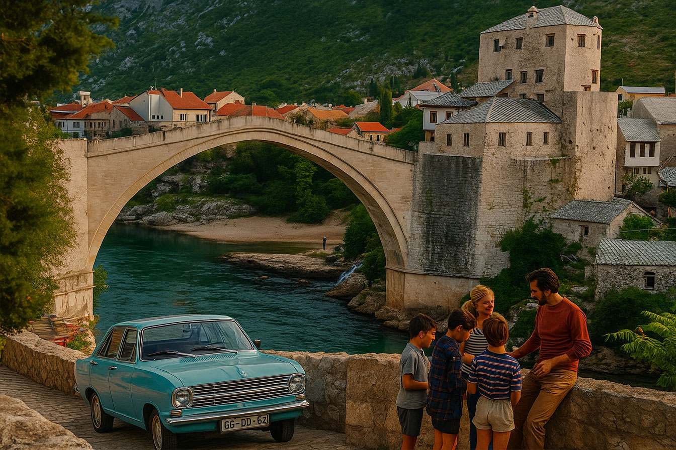 Mostaru Stari most u Mostaru