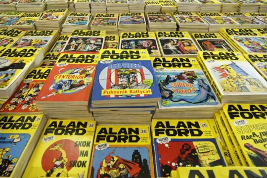 “Alan Ford” cult comic full of dark humor, satire, and unforgettable characters