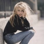 Anica Dobra, yugoslav actress poses for a photographe