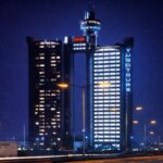 Geneks Towers, two famous buildings