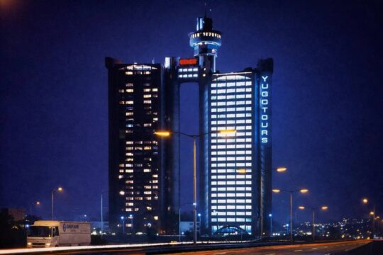 Geneks Towers, two famous buildings